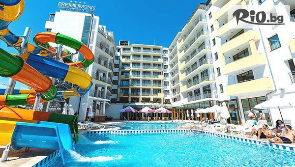 На море в Слънчев бряг от 10.09 до 31.10! All Inclusive нощувка + външен басейн с аквапарк, шезлонг и чадър, от Бест Уестърн ПЛЮС Премиум Ин 4*