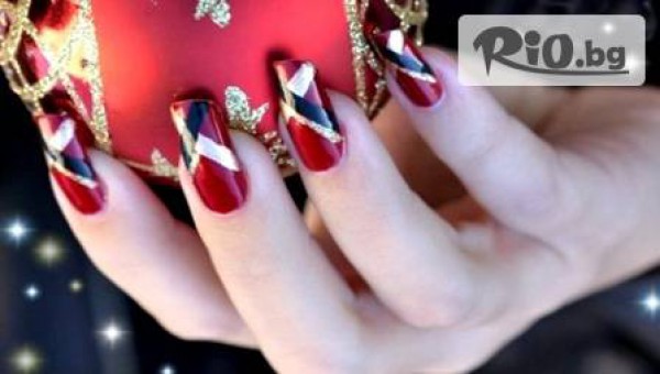 Маникюр с гел лак Bluesky + декорации по избор - за 8.90лв, от Студио Лабиринт