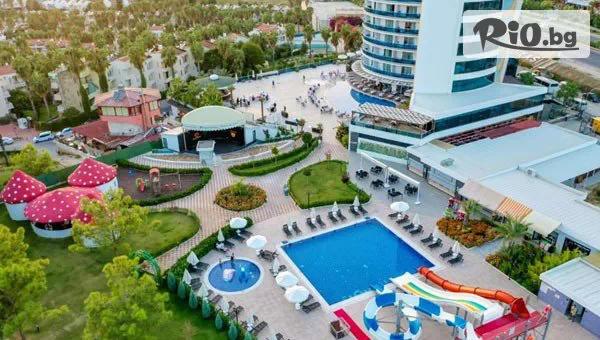 Самолетна лятна почивка в The Marilis Hill Resort Hotel & SPA 5*, Алания! 7 Ultra All Inclusive нощувки + басейн + полет от София