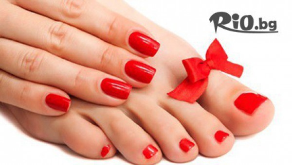 Празнично настроение с Базов маникюр с OPI + декорации или Педикюр с OPI на цена от 5.90лв, от Студио Kia Nails &Beauty