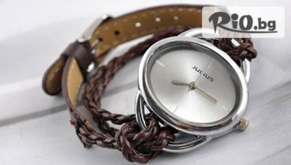 Стилно бижу за Дамите - АРТ часовник в няколко цвята само за 8.80 лв. от Fashion Gift