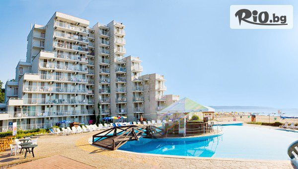 Лято 2026 в Хотел Елица на първа линия в Албена! All Inclusive нощувка + басейн с мин. вода, 2 шезлонга и 1 чадър на плажа, от 22.06 до 1.07 и от 26.08 до 6.09