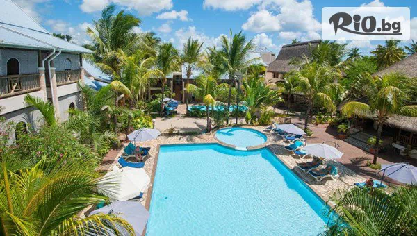 Екзотично пътуване до о. Мавриций! 7 нощувки със закуски и вечери в Le Palmiste Resort & Spa + полет от Мадрид