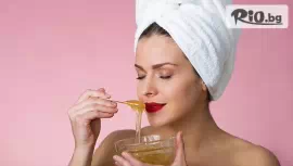 Масаж на лице с мед + лимфодренаж #1