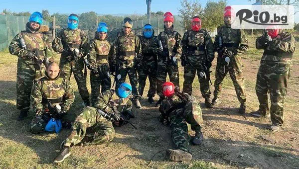 Пейнтбол край Черноморец за деца и възрастни! Игра със 150 топчета и включена екипировка от The Paintball Hub