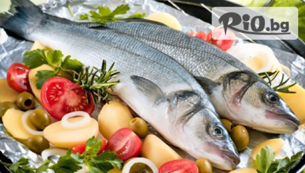 Вкусно и полезно от Ресторант Санури! Пъстърва на скара + картофки соте /500гр/ и чаша вино /бяло или червено/ само за 7.20лв