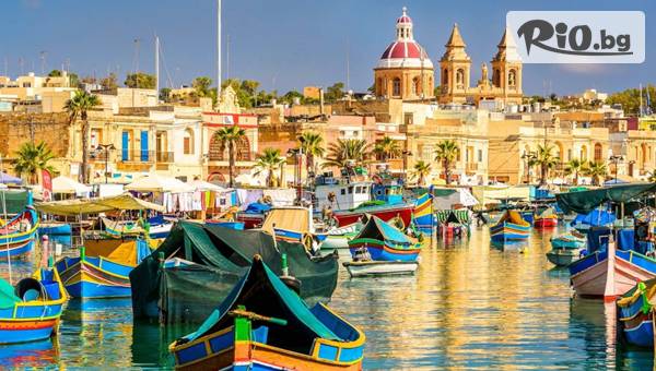 Екскурзия до Малта - едно незабравимо приключение! 4 нощувки със закуски в Hotel Qawra Palace Resort & SPA 4* + самолетни билети, трансфер и водач, с дати по избор