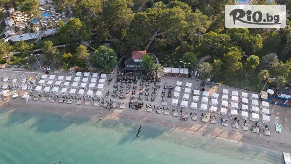Самолетна 5-звездна почивка в Meder Resort Hotel 5*, Кемер, Турция! През Септември и Октомври - 7 Ultra All Inclusive нощувки + открит плувен басейн, с полет от София
