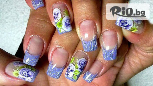 Класически маникюр, Гел лак или Изграждане + декорации на цена от 4.90лв, от Салон за красота Коконите 2