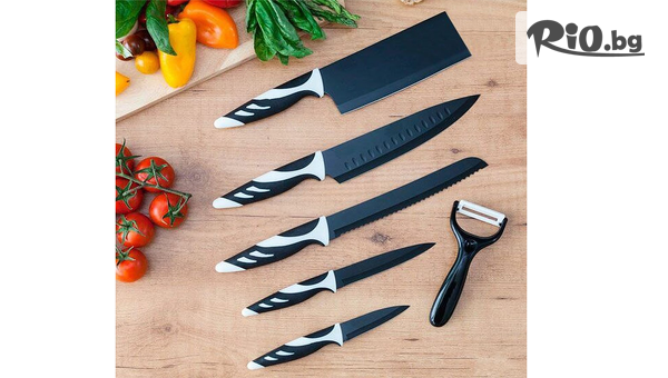 Ножове Cecotec Top Chef Black #1