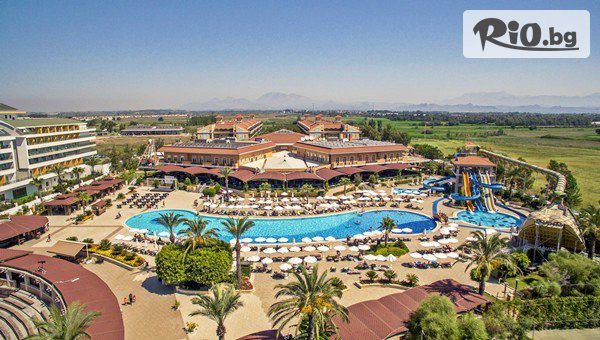 Ранни Записвания Лято 2026 в Crystal Paraiso Verde Resort & SPA 5* в Белек! 7 Ultimate All Inclusive нощувки + басейн и водни пързалки, с полет от София