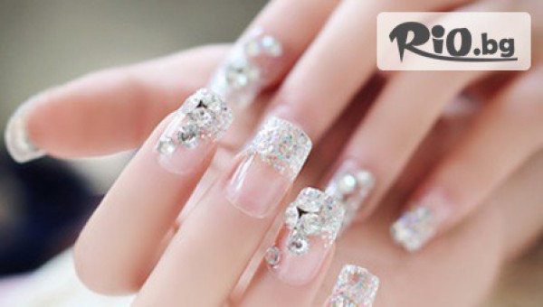 Маникюр с GELISH лак, плюс 2 ръчно рисувани декорации по избор само за 13.90лв, от Студио за красота Velesa