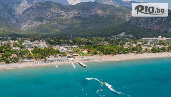 Самолетна почивка на първа линия в Club Hotel Belpinar 4*, Кемер През Септември и Октомври! 7 Ultra All Inclusive нощувки + 2 открити басейна и 3 водни пързалки, с полет от София
