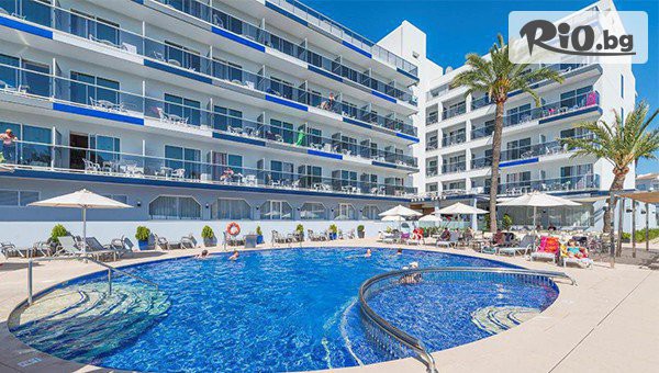 Почивка в Hotel & Apartamentos Vista Park, Палма де Майорка, Испания! 7 нощувки, закуски, вечери + басейн, самолетен транспорт от София през Септември и Октомври