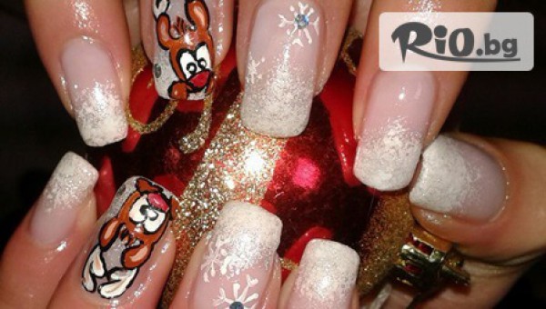 Стилен класически или френски маникюр с OPI или Маникюр с 4 РЪЧНО РИСУВАНИ декорации на цена от 5.90лв, от Салон My Sense