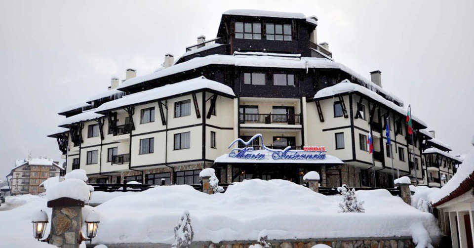 Нощувка със закуска на човек + вътрешен басейн и Релакс зона, от Хотел Мария-Антоанета Резиденс 4*, Банско Нощувка със закуска на човек + вътрешен басейн и Релакс зона, от Хотел Мария-Антоанета Резиденс 4*, Банско