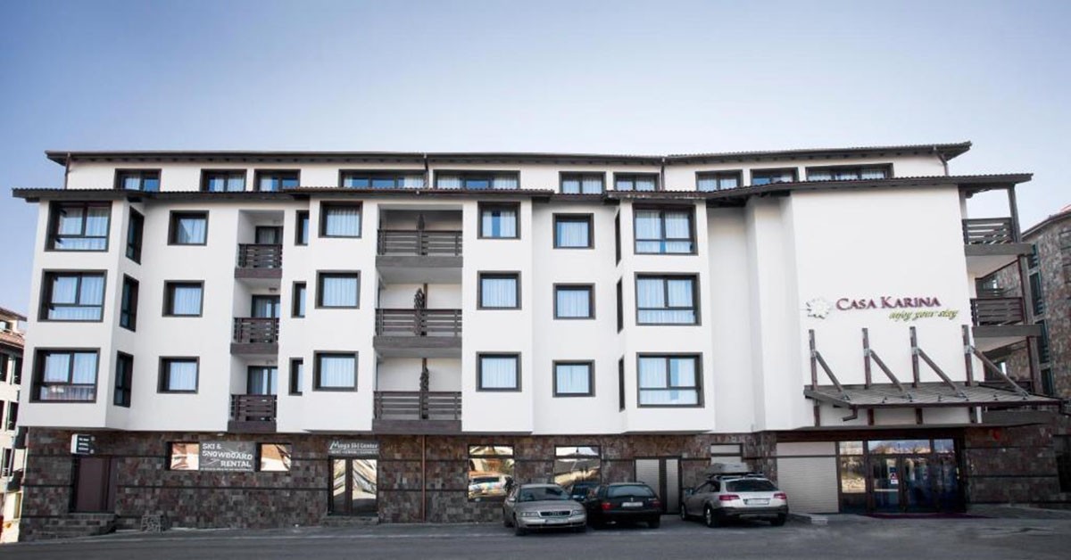 Уелнес в Хотел Каза Карина 4*, Банско през Декември! Нощувка със закуска и вечеря + вътрешен басейн и релакс зона