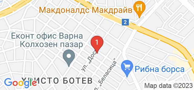 Syshi Live Варна Карта
