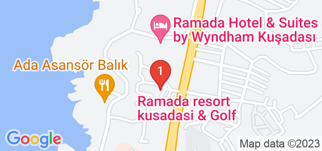 Ramada Resort Kusadasi & Golf Карта