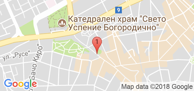 Драматичен театър Варна Карта