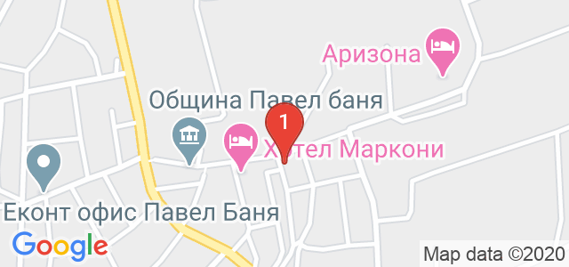 Хотел Централ Карта