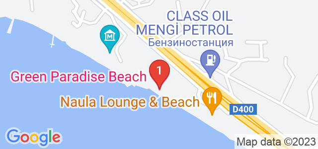 Green Paradise Beach Hotel Карта