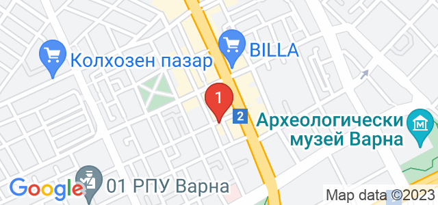 "Арт студио 1" Карта