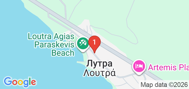 Loutra Beach Карта