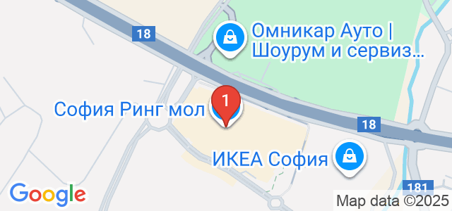 Sofia Ring Road Карта