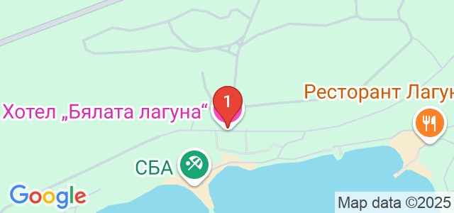 Хотелски комплекс Бялата Лагуна Карта
