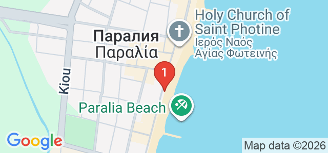 Themis Beach Карта
