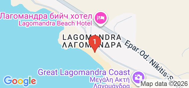 Lagomandra Beach&Suites Карта