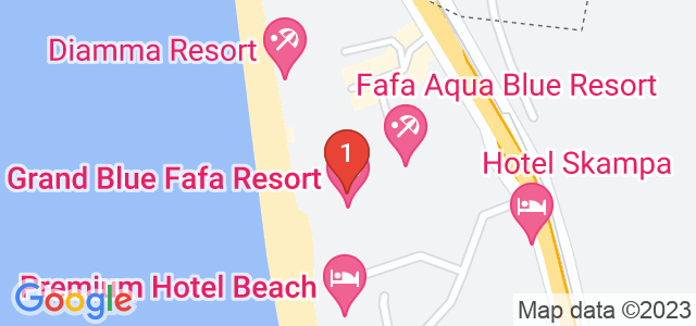 Grand Blue Fafa Resort Карта