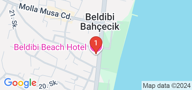 Beldibi Beach Hotel Карта