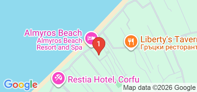 Almyros Beach Resort&SPA Карта