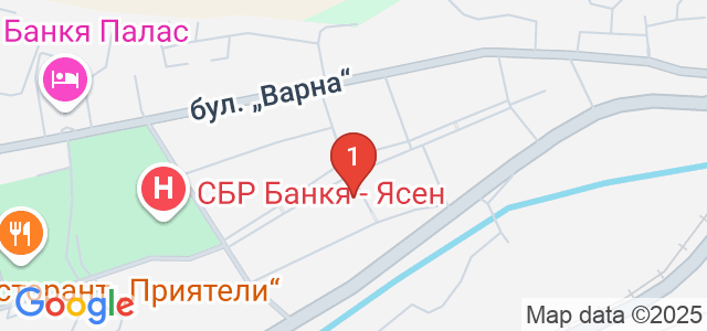 хотел Емали - Банкя Карта