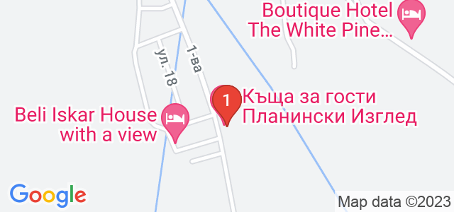 Byalata Reka Minimal Hotel Карта