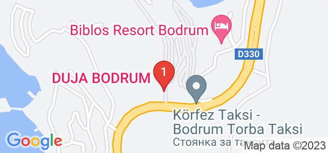 Duja Hotels Bodrum Карта