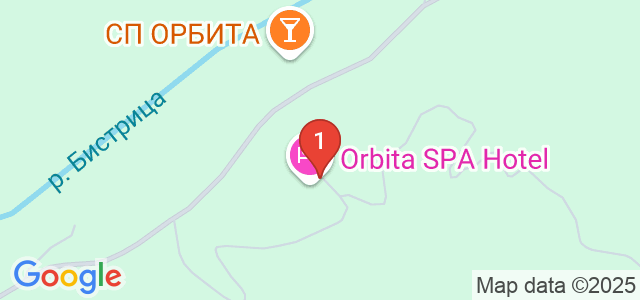 Спа Хотел Орбита Карта