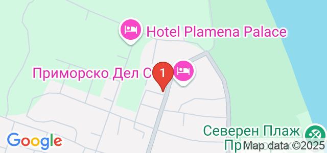 Хотел Норт Бийч Карта