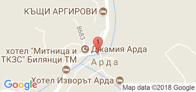 х-л Митница и ТКЗС Карта