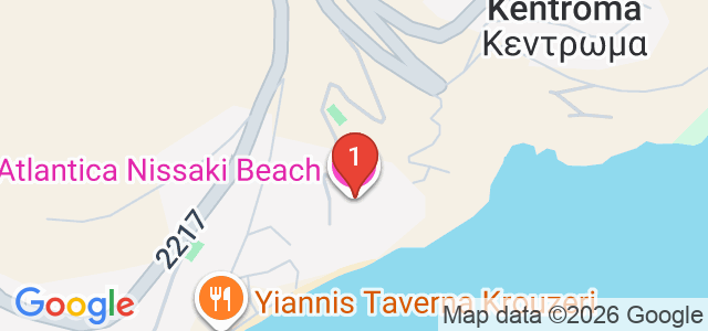 Atlantica Nissaki Beach Карта