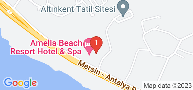 Amelia Beach Resort Hotel & SPA Карта