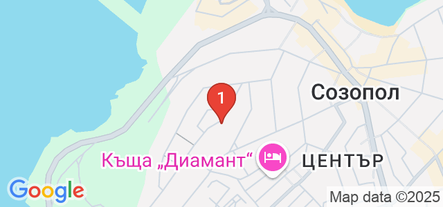 Къща за гости Морено Карта