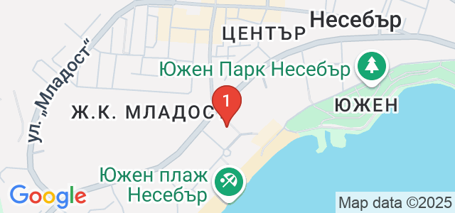 Апартхотел Виго Бийч Карта