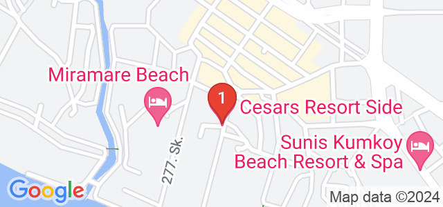 Cesars Resort Side Карта