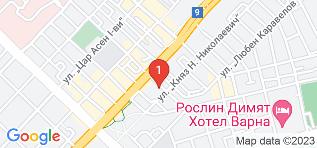 Студио за красота Вълчански Карта