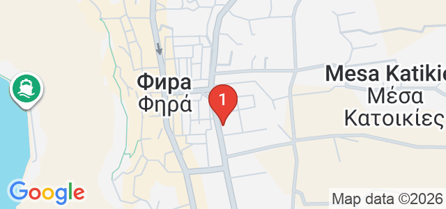 Nissos Thira Карта