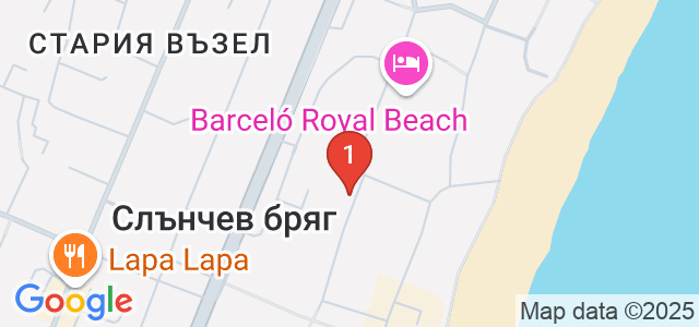 Хотел Меркурий Карта