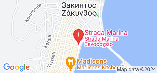 Strada Marina Hotel Карта